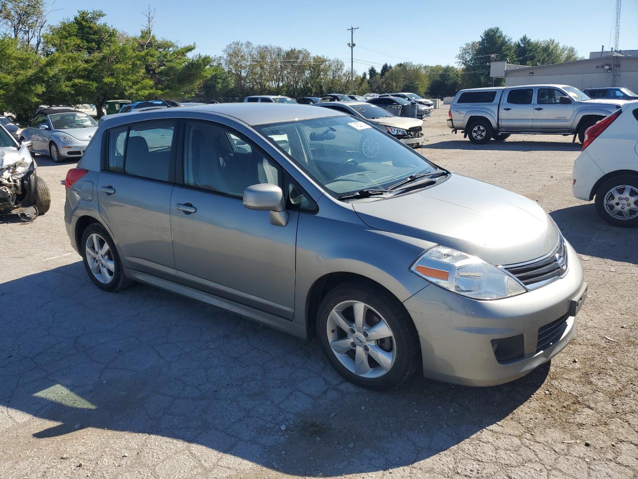 2011 Nissan Versa VIN 3N1BC1CP3BL497312 Copart auction photo, minor dent/scratches damage thumbnail 4
