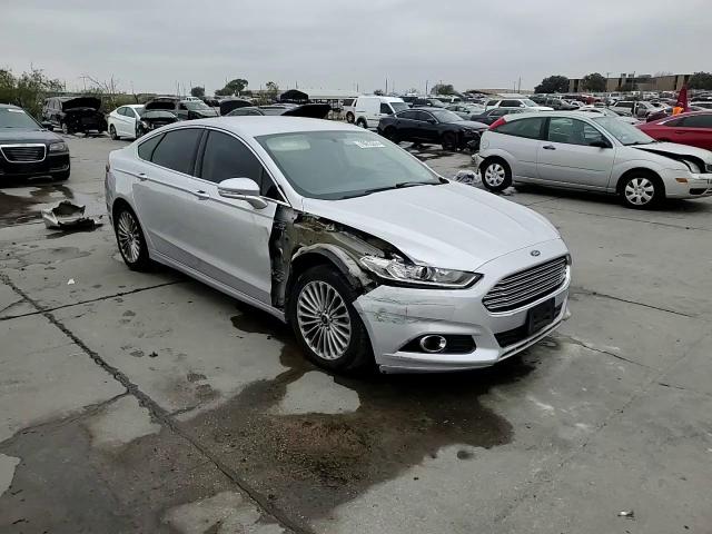 2014 Ford Fusion VIN 3FA6P0K9XER258072 Copart auction photo, front end / side damage thumbnail 15