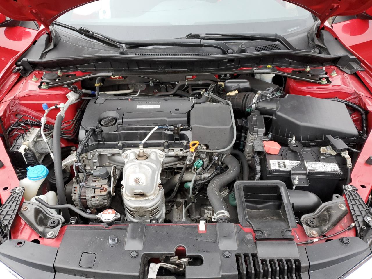 2017 Honda Accord VIN 1HGCR2F51HA152023 Copart auction photo, front end / side damage thumbnail 13