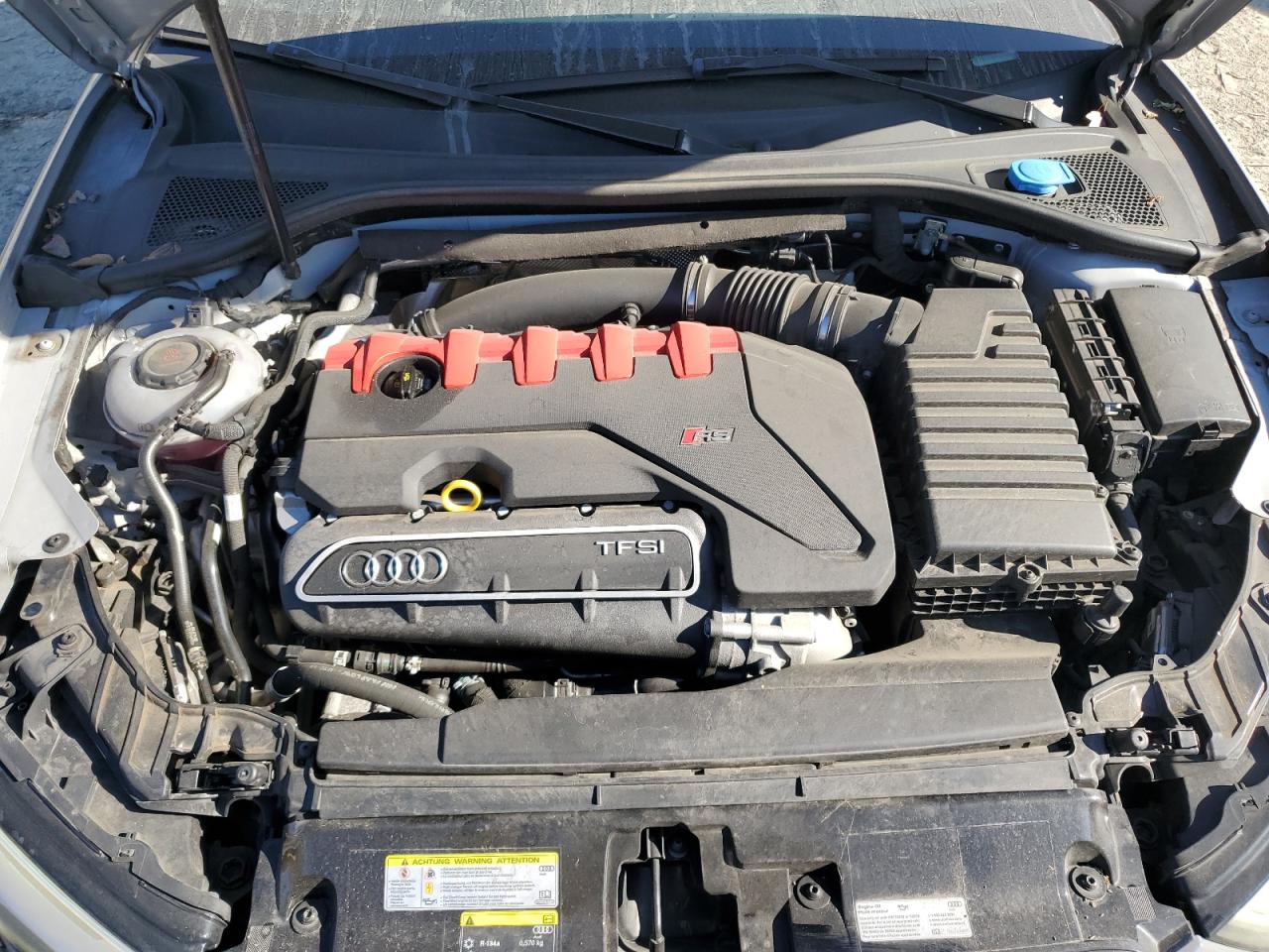 2019 Audi RS3 VIN WUABWGFF8KA907686 Copart auction photo, side damage thumbnail 11
