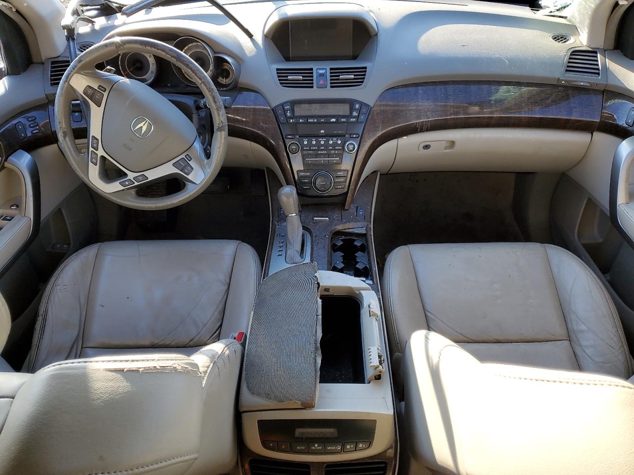 2012 Acura MDX VIN 2HNYD2H36CH530193 Copart auction photo, rollover damage thumbnail 8