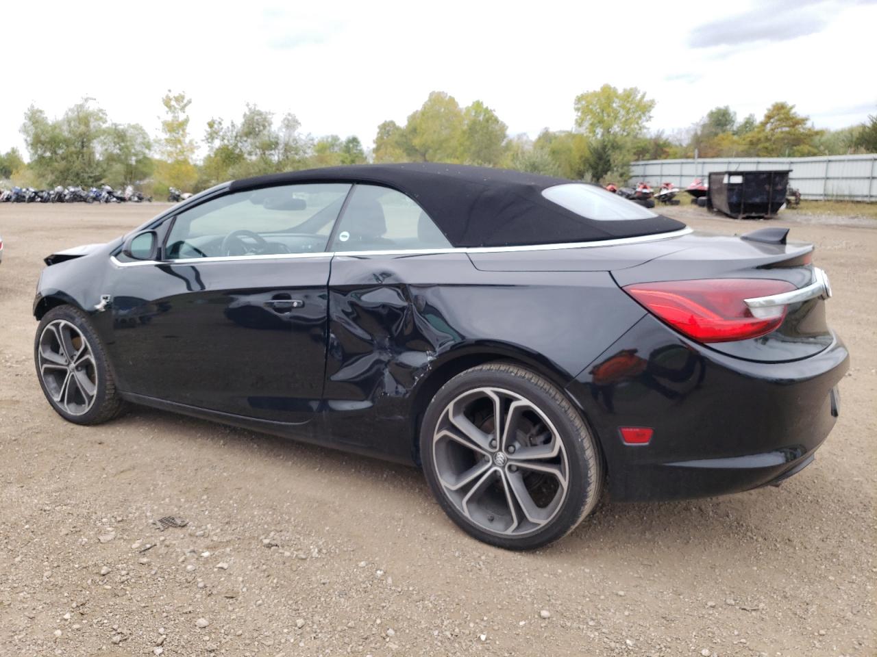 2019 Buick Cascada VIN W04WH3N58KG300205 Copart auction photo, front end / rear end damage thumbnail 2