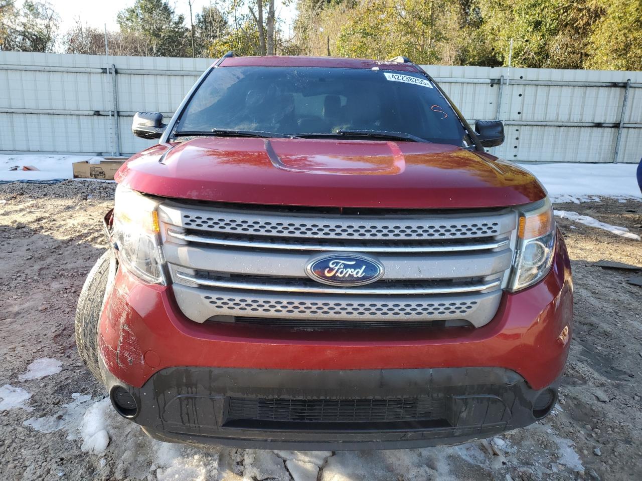 2014 Ford Explorer VIN 1FM5K7B81EGB45022 Copart auction photo, front end damage thumbnail 5