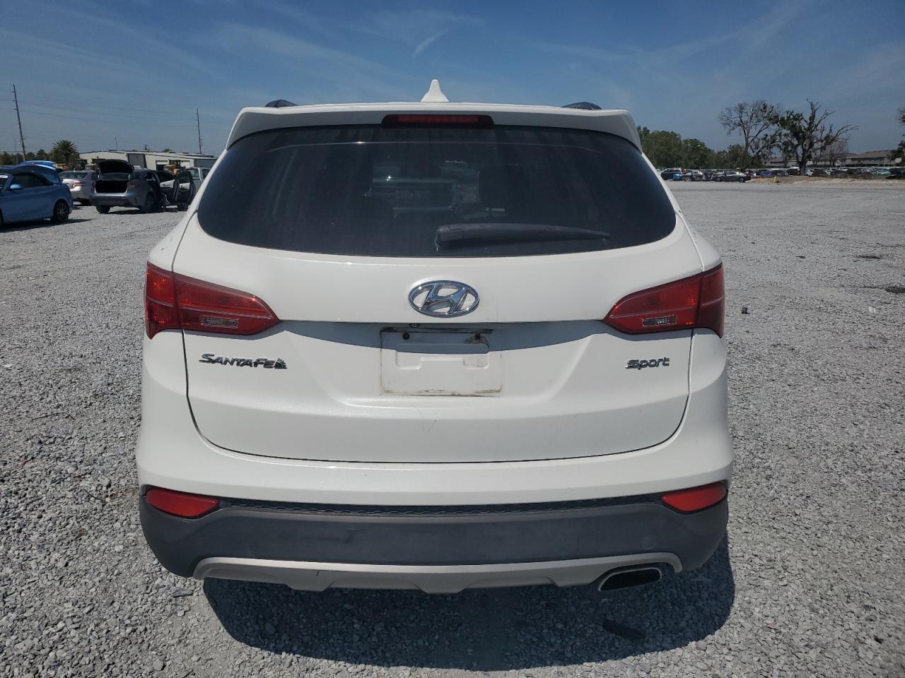 2014 Hyundai Santa Fe VIN 5XYZU3LB0EG162657 Copart auction photo, front end damage thumbnail 6