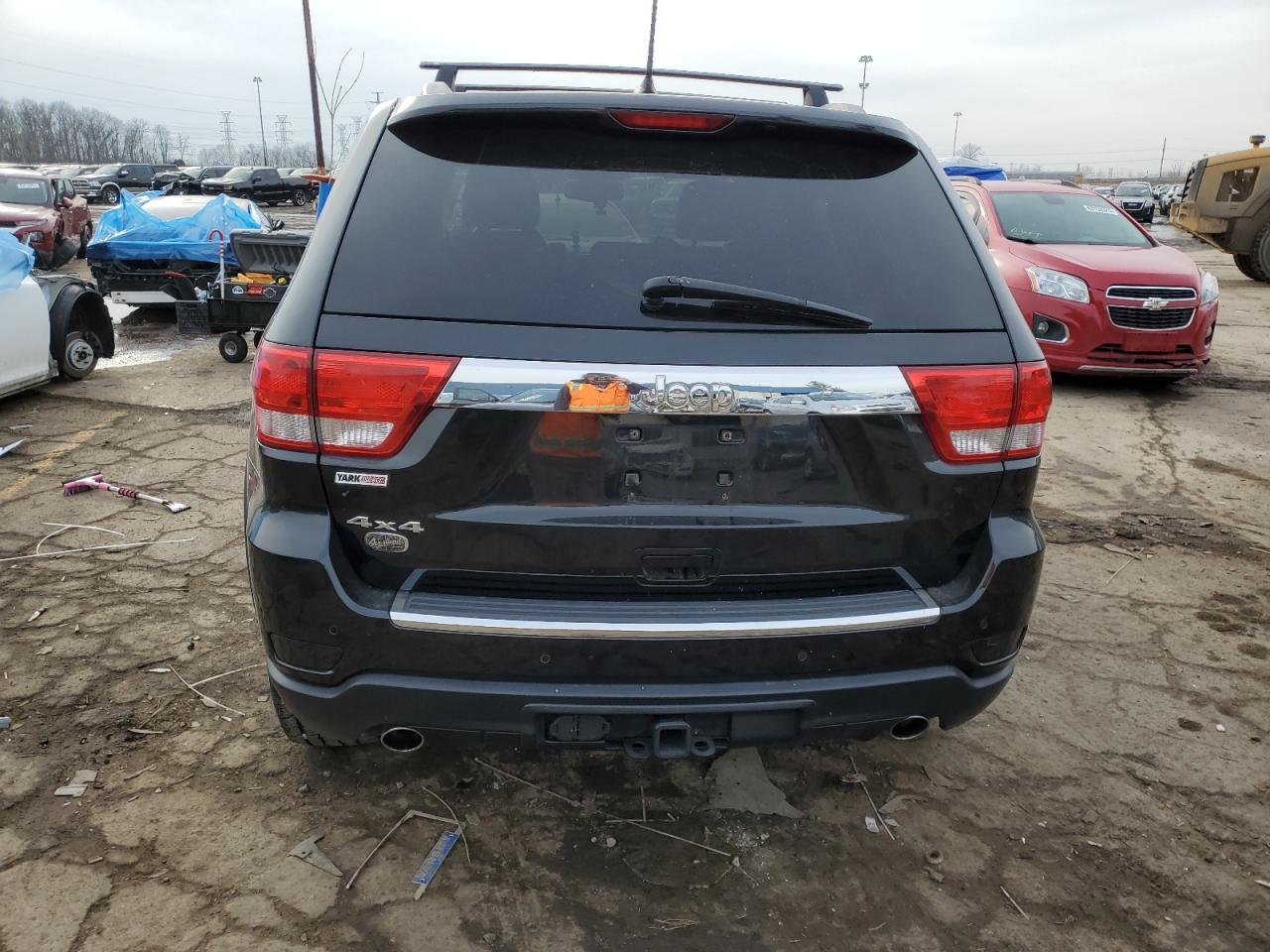 2013 Jeep Cherokee VIN 1C4RJFCT8DC541766 Copart auction photo, front end damage thumbnail 6