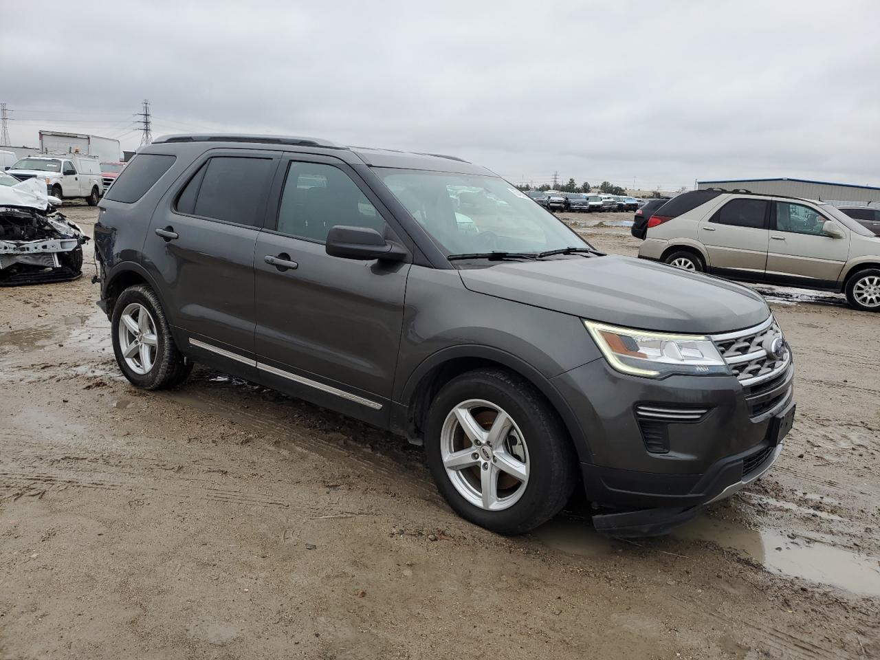 2018 Ford Explorer VIN 1FM5K7D81JGA13532 Copart auction photo, rear end damage thumbnail 4