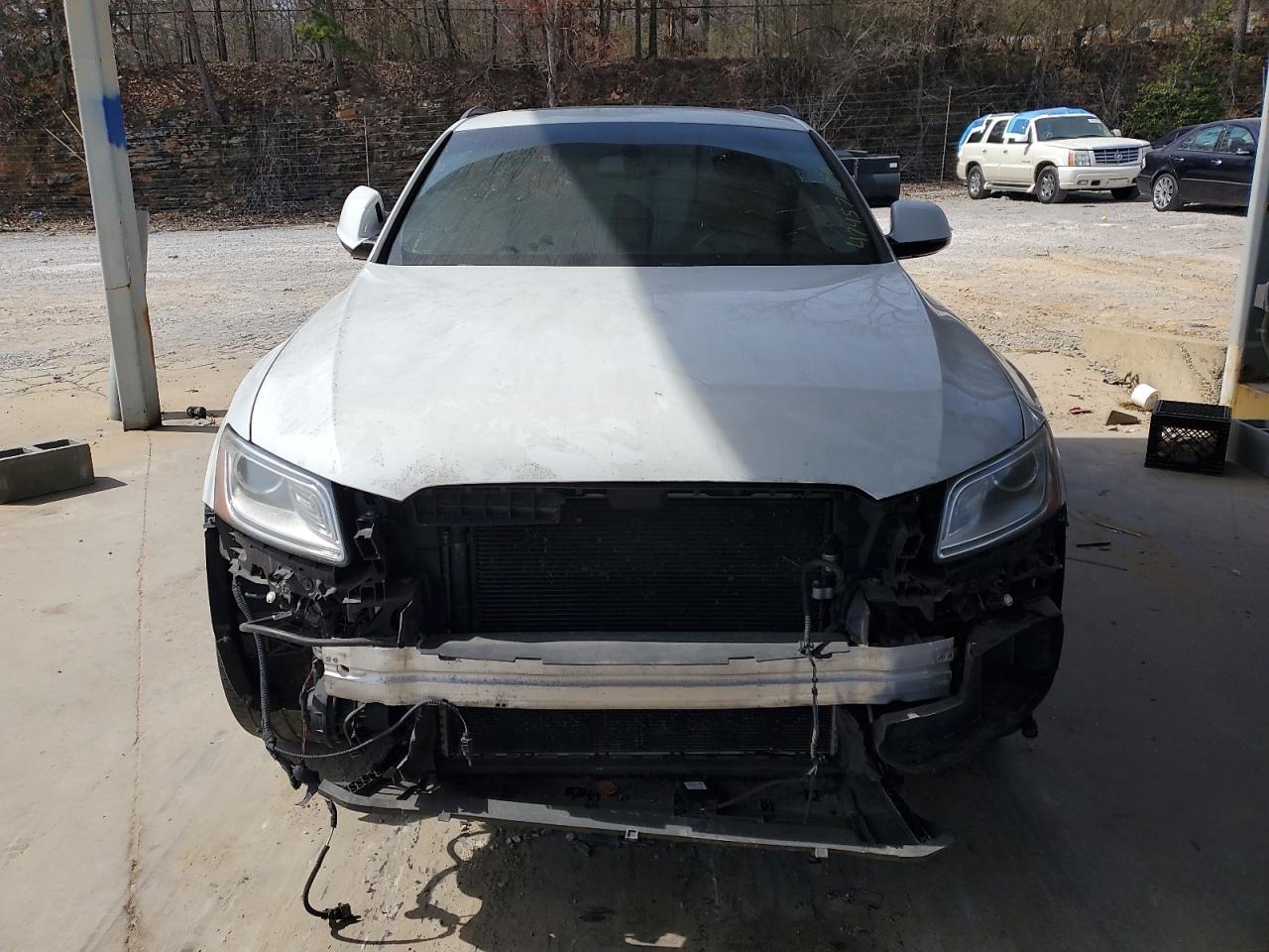 2016 Audi SQ5 VIN WA1CCAFP2GA016763 Copart auction photo, front end damage thumbnail 5