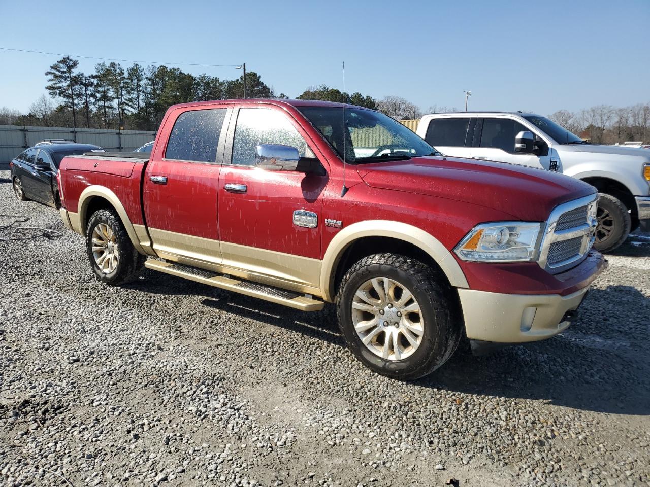 2013 RAM 1500 VIN 1C6RR7PT7DS568673 Copart auction photo, front end damage thumbnail 4