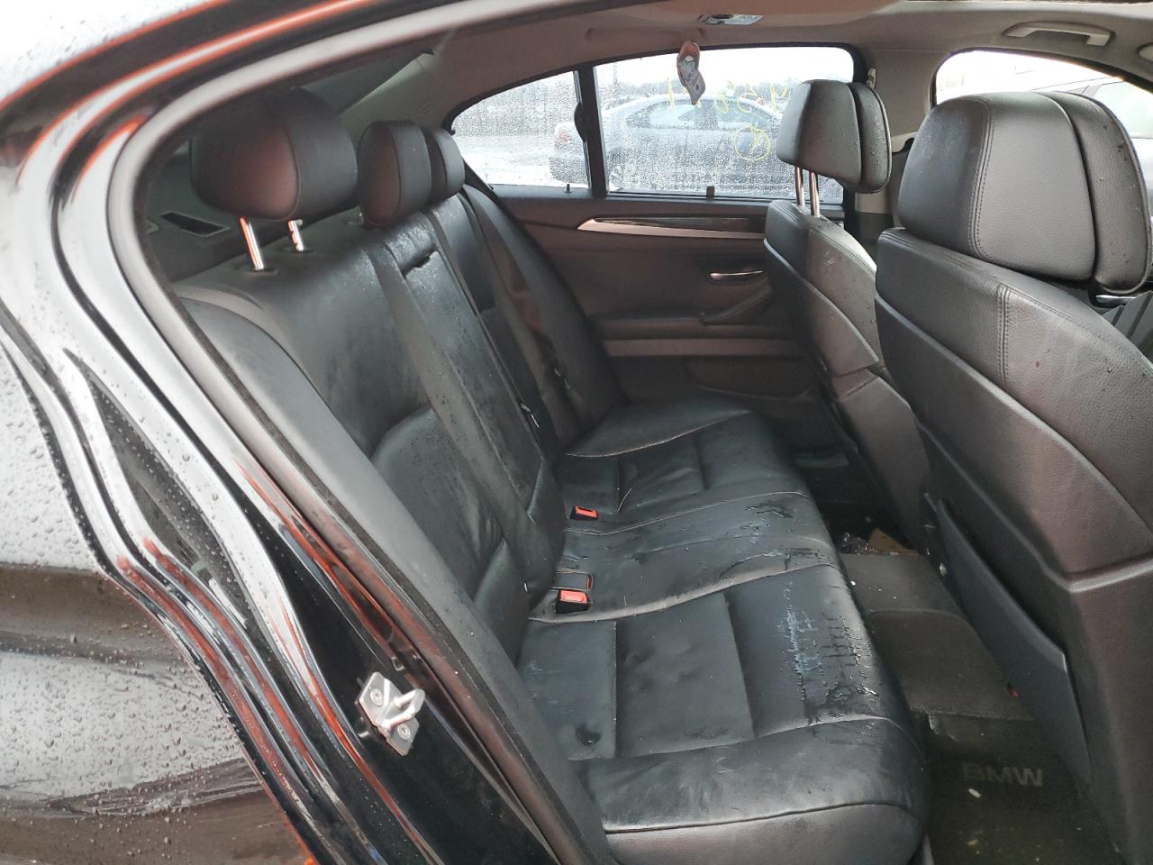 2011 BMW 5er VIN WBAFR1C52BC745814 Copart auction photo, front end / water/flood damage thumbnail 10
