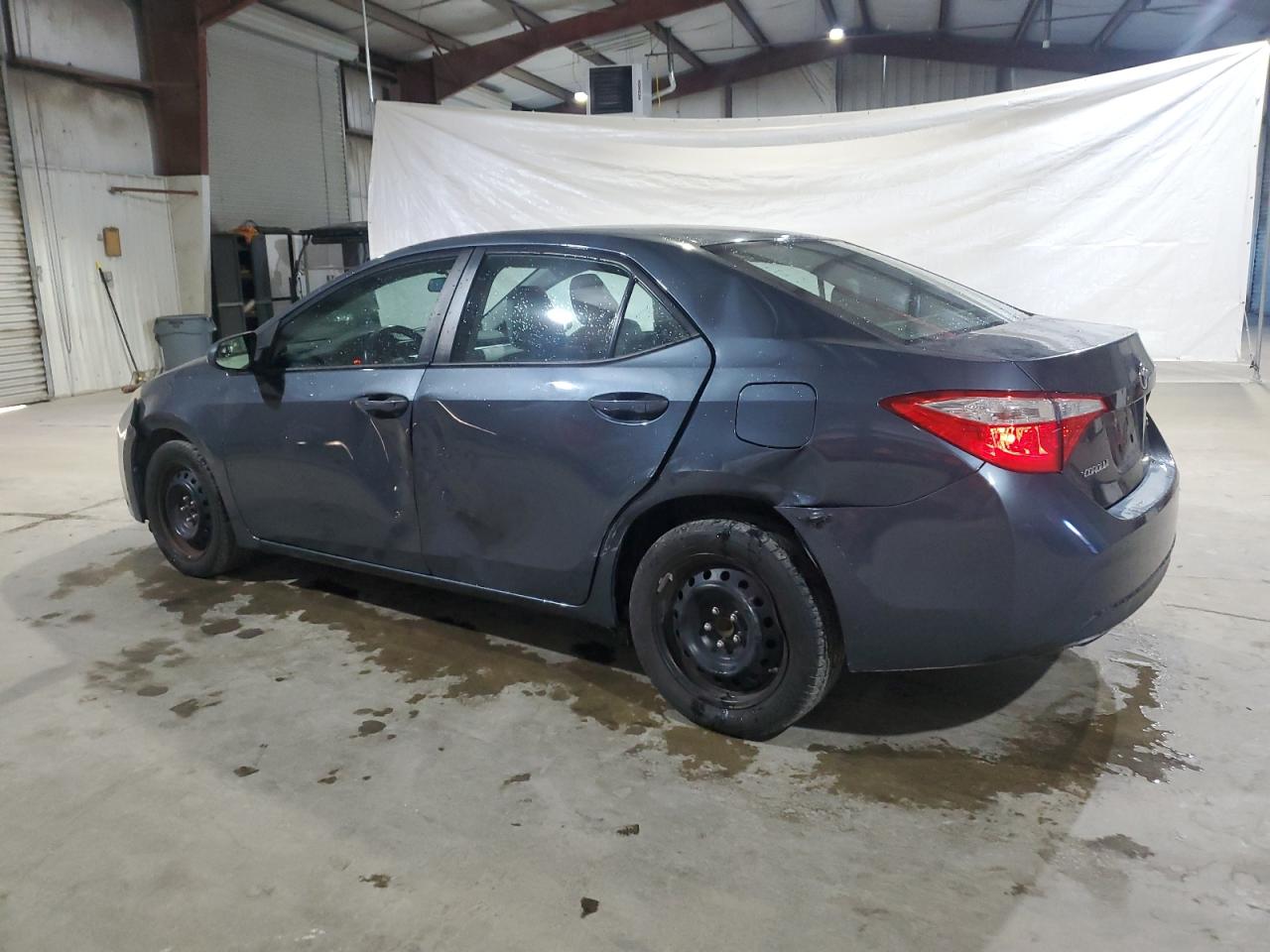 2016 Toyota Corolla VIN 2T1BURHE5GC614690 Copart auction photo, side / front end damage thumbnail 2