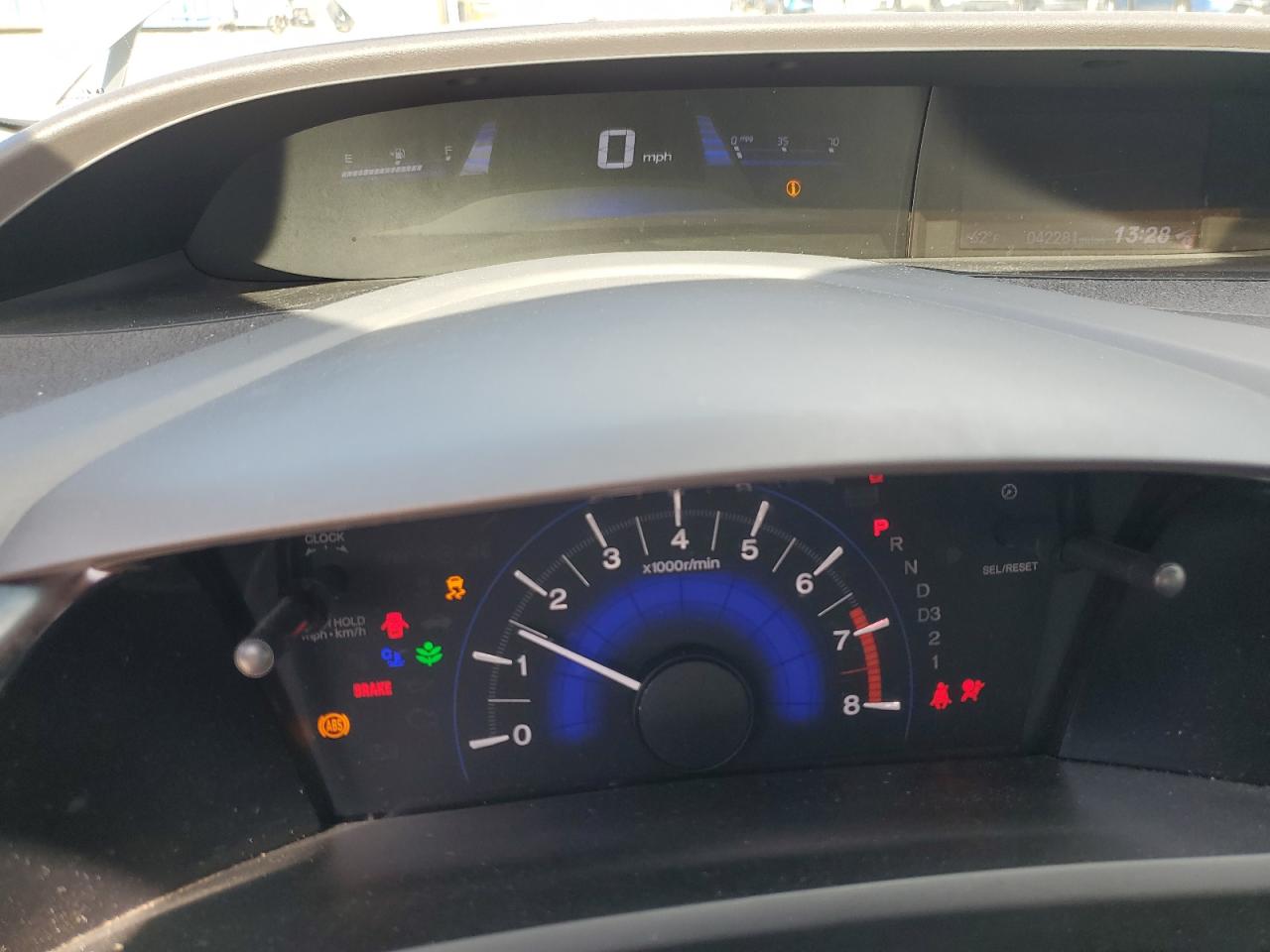 2012 Honda Civic VIN 2HGFB2F94CH548803 Copart auction photo, rear end damage thumbnail 9