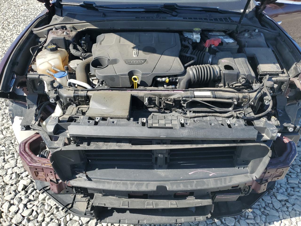 2019 Lincoln Continental VIN 1LN6L9NP1K5613158 Copart auction photo, rear end / front end damage thumbnail 11