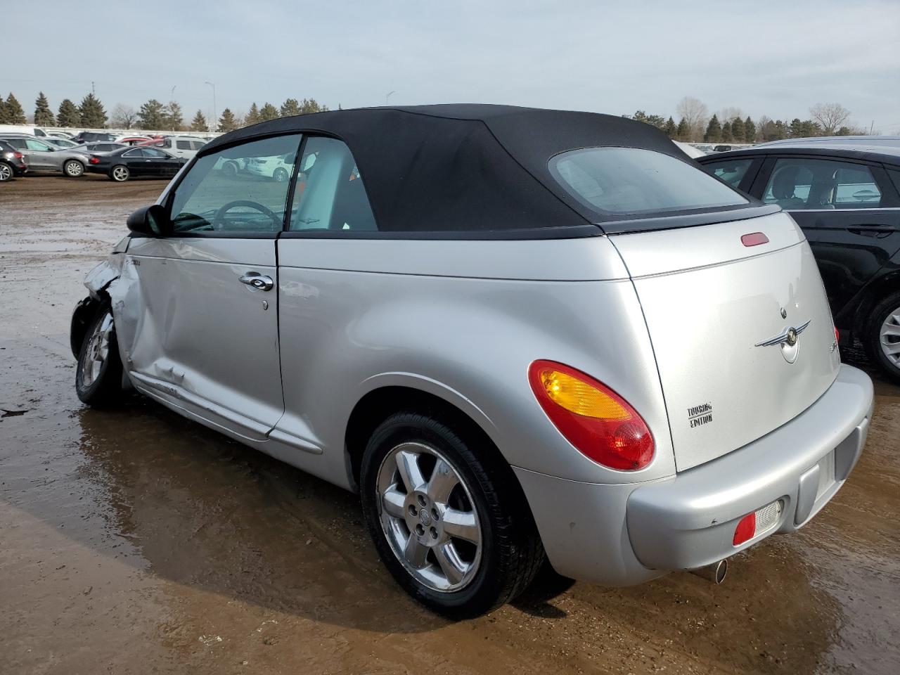 2005 Chrysler PT Cruiser VIN 3C3EY55E55T337181 Copart auction photo, front end / side damage thumbnail 2