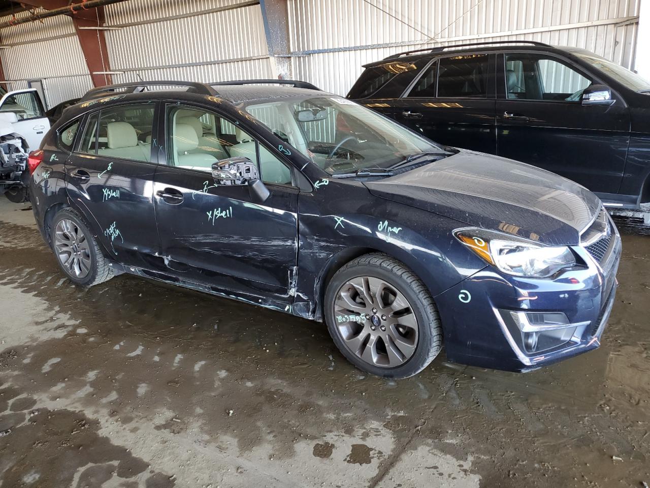 2015 Subaru Impreza VIN JF1GPAT67FH317127 Copart auction photo, side damage thumbnail 4