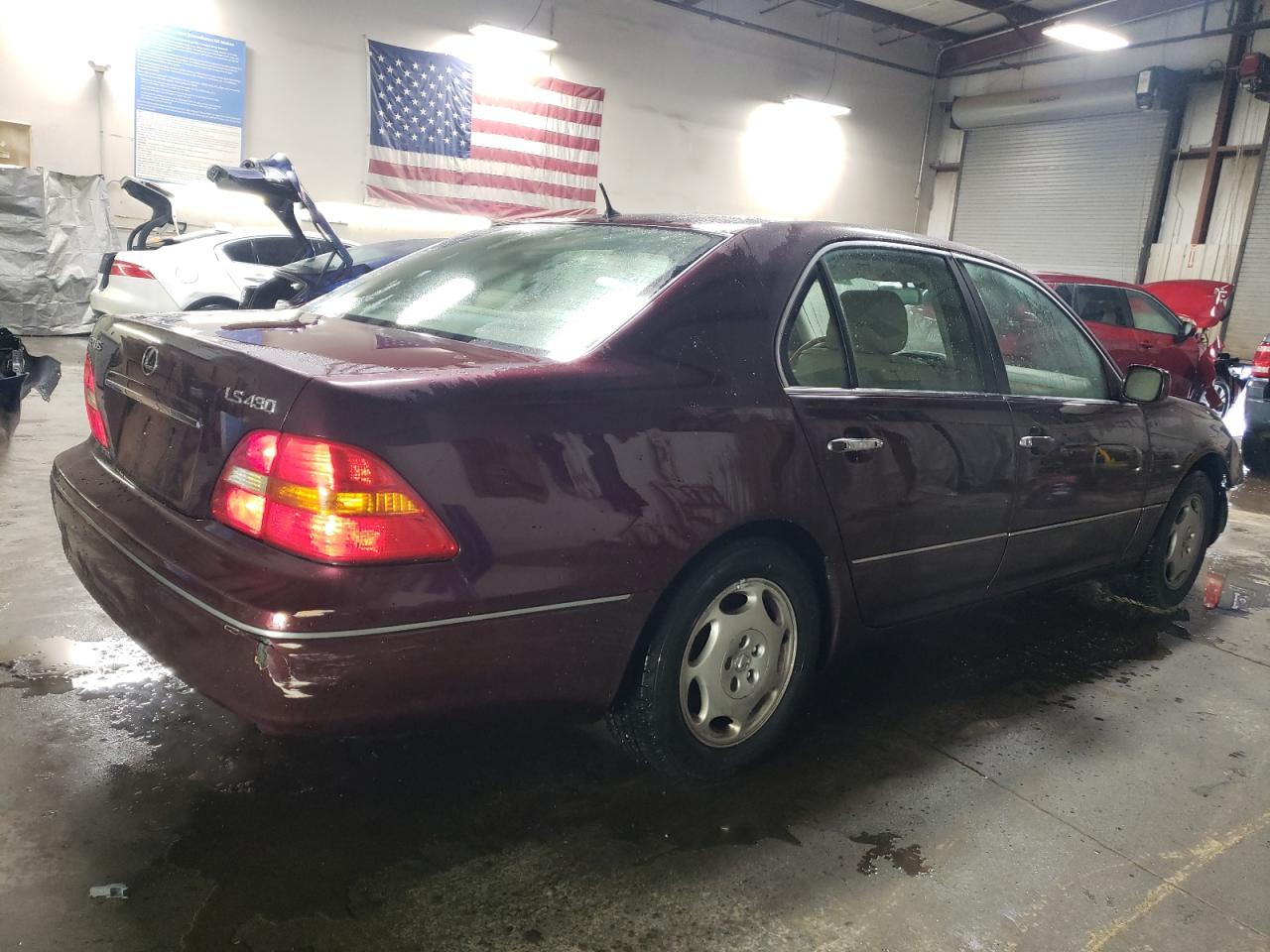 2001 Lexus LS VIN JTHBN30F610011942 Copart auction photo, front end damage thumbnail 3