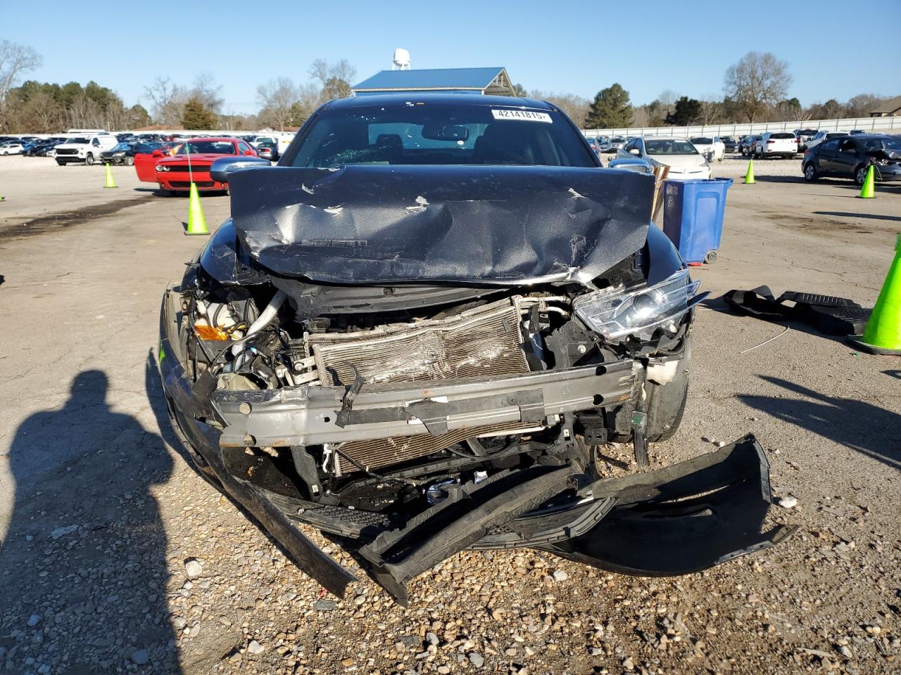 2016 Ford Taurus VIN 1FAHP2F88GG125410 Copart auction photo, front end / minor dent/scratches damage thumbnail 5
