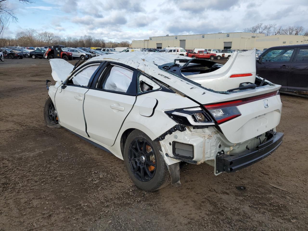 2023 Honda Civic VIN 19XFL2H88PE020425 Copart auction photo, all over damage thumbnail 2