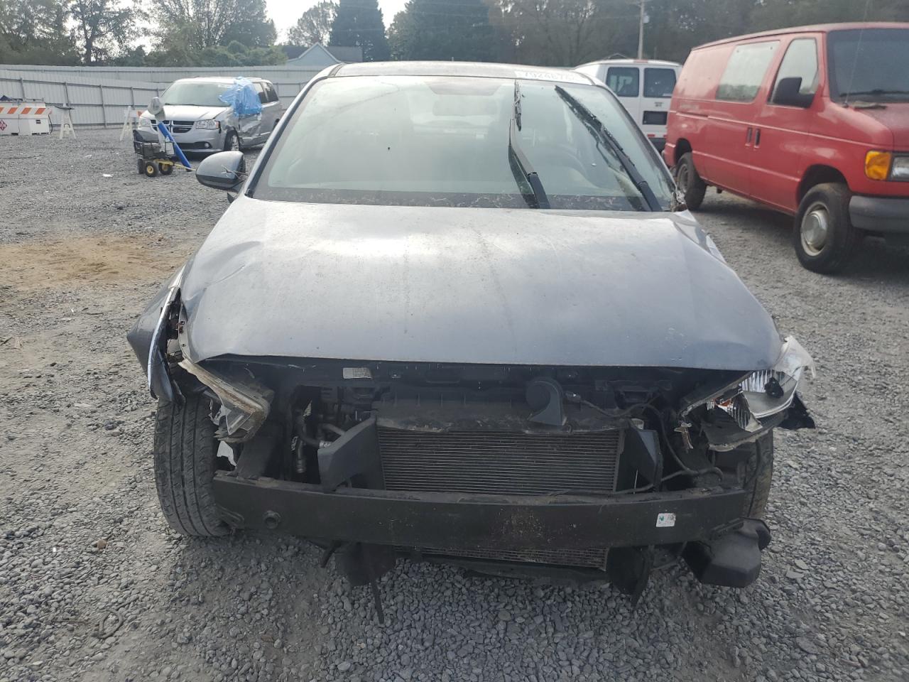 2019 Hyundai Accent VIN 3KPC24A3XKE055749 Copart auction photo, all over damage thumbnail 5
