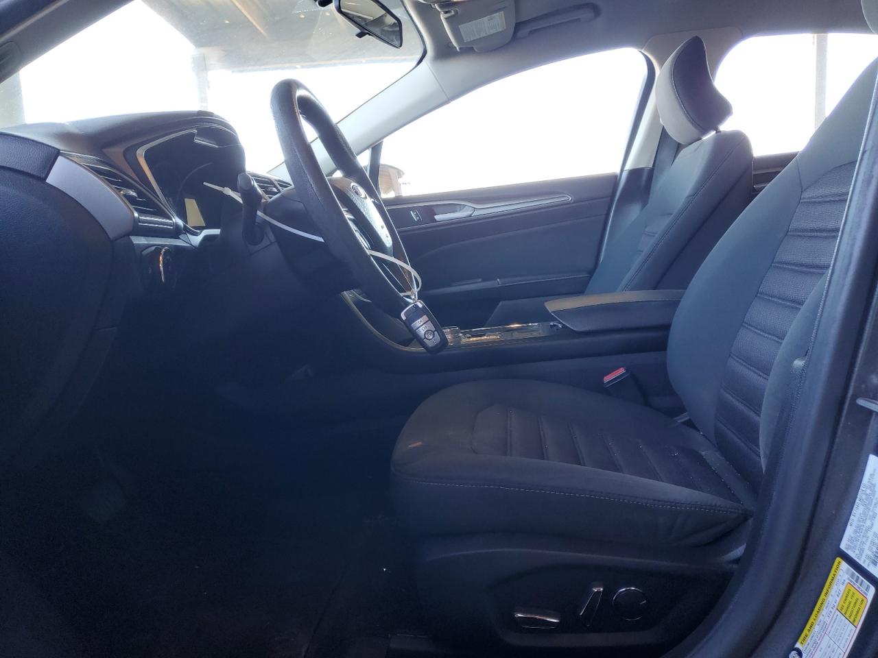 2017 Ford Fusion VIN 3FA6P0H77HR343669 Copart auction photo, front end / rear end damage thumbnail 7