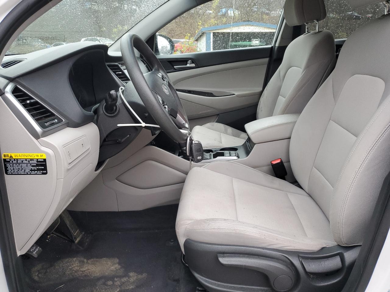 2018 Hyundai Tucson VIN KM8J2CA40JU660207 Copart auction photo, front end / side damage thumbnail 7