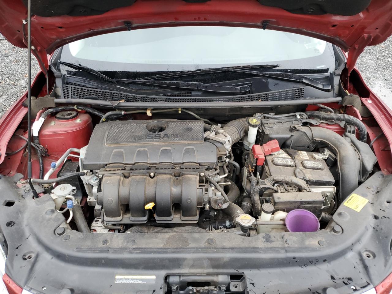 2015 Nissan Sentra VIN 3N1AB7AP3FL696435 Copart auction photo, rear end damage thumbnail 11