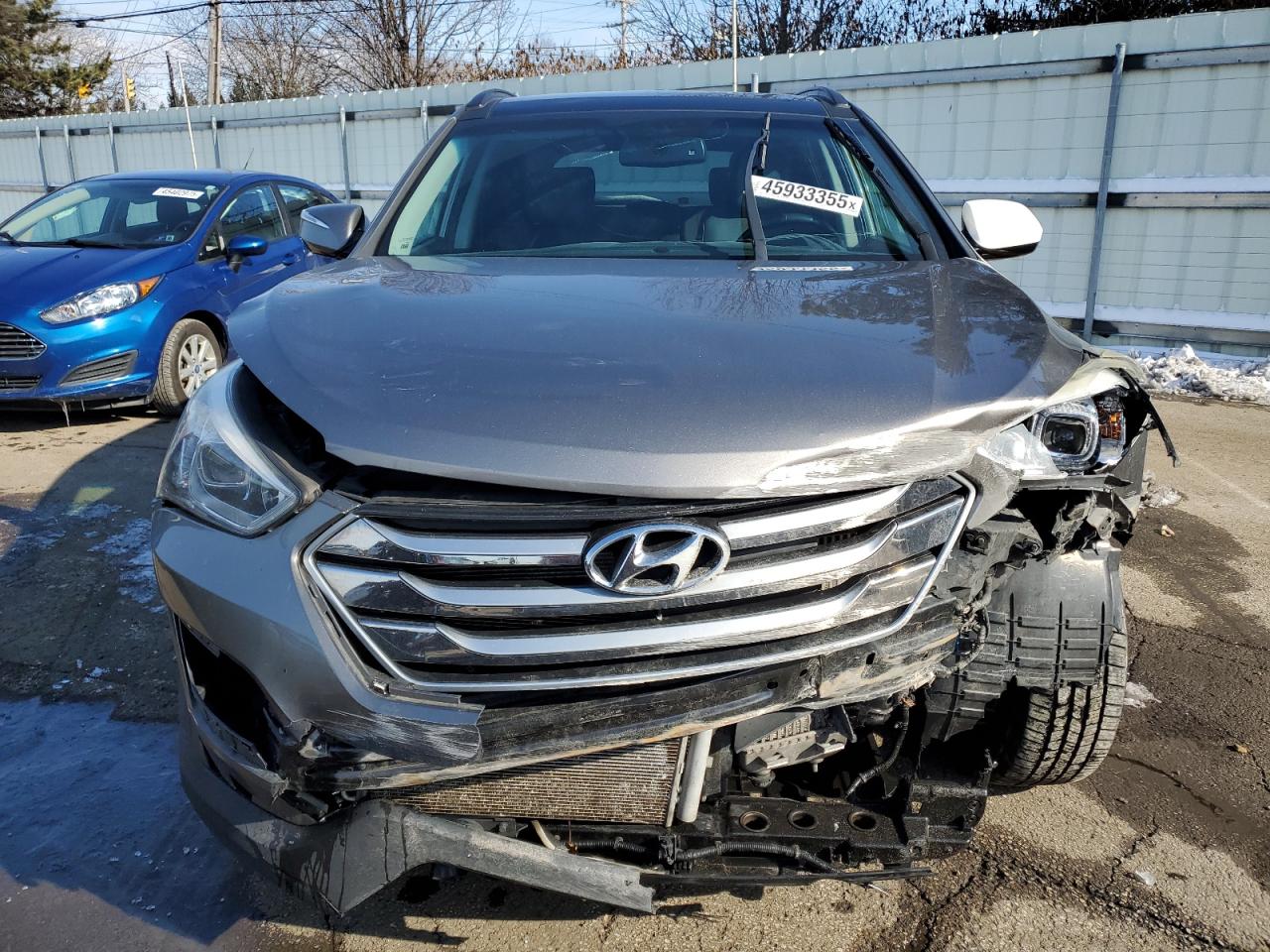 2015 Hyundai Santa Fe VIN 5XYZW4LA3FG259540 Copart auction photo, front end damage thumbnail 5