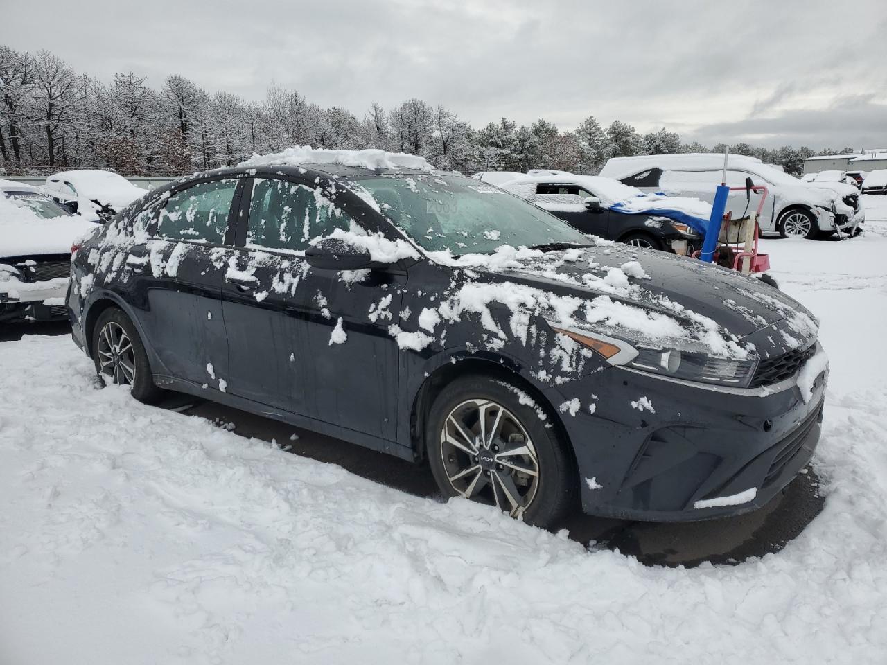 2023 KIA Forte VIN 3KPF24ADXPE561840 Copart auction photo, side / minor dent/scratches damage thumbnail 4