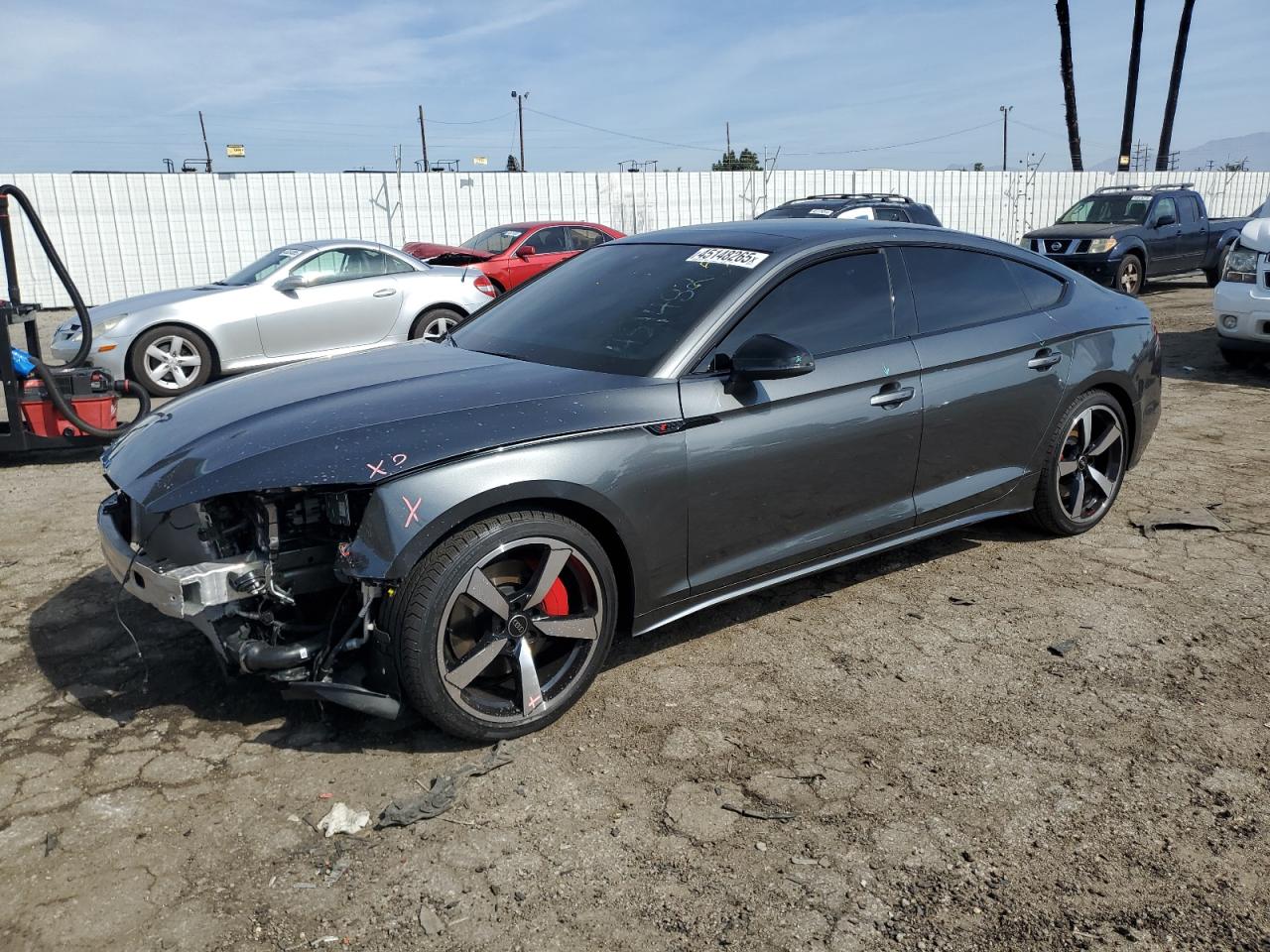2024 Audi A5 VIN WAUFACF54RA118780 - Copart auction photo