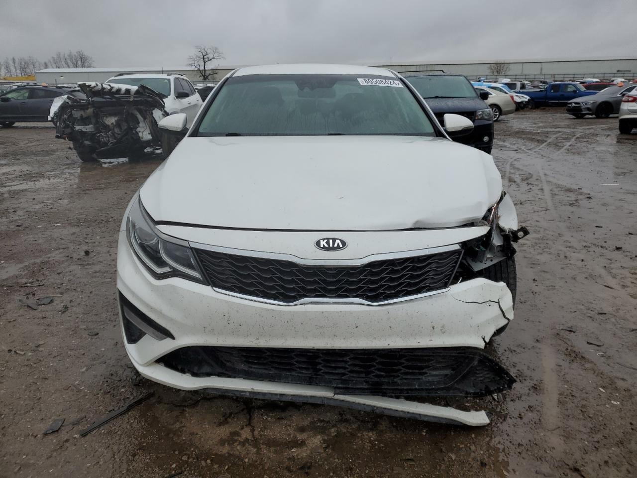 2020 KIA Optima VIN 5XXGT4L3XLG403618 Copart auction photo, front end / minor dent/scratches damage thumbnail 5
