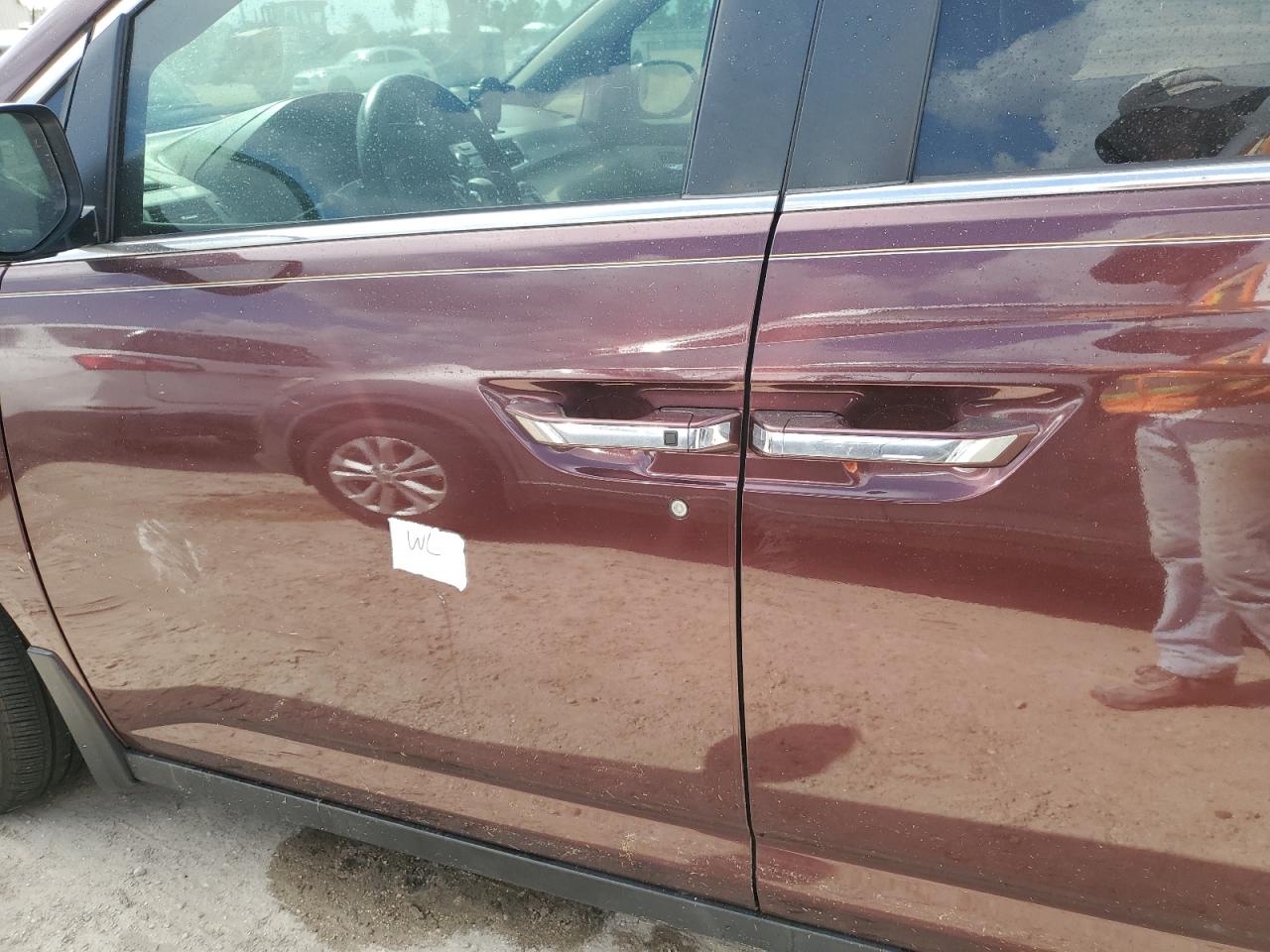 2014 Honda Odyssey VIN 5FNRL5H61EB128700 Copart auction photo, water/flood damage thumbnail 13