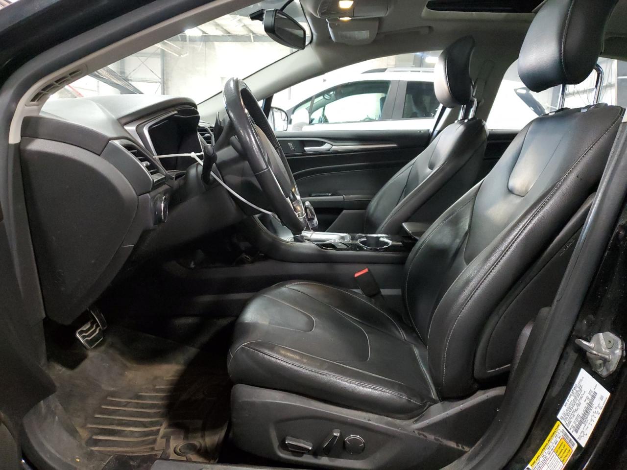 2014 Ford Fusion VIN 3FA6P0K92ER183271 Copart auction photo, rear end / side damage thumbnail 7