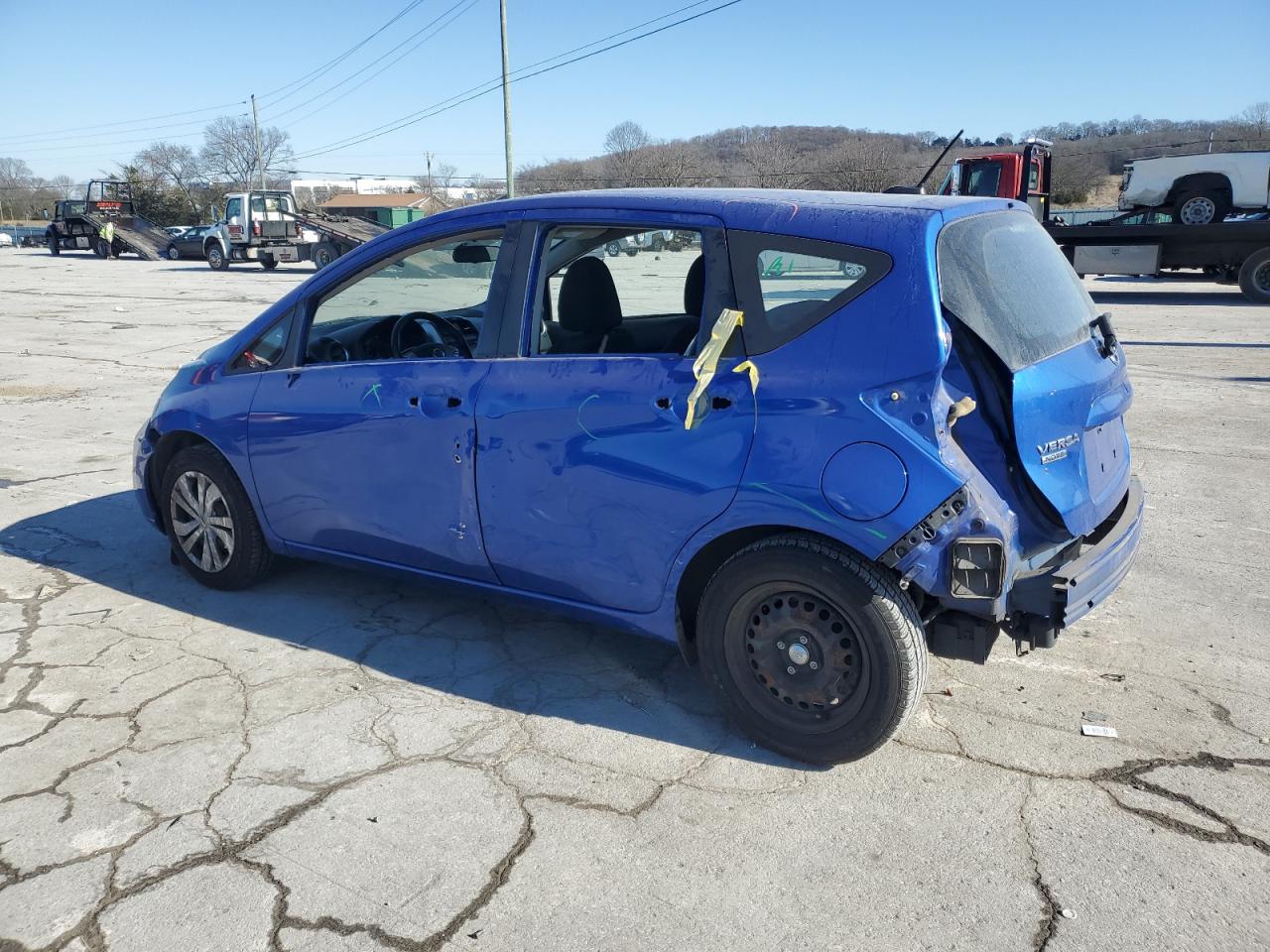 2017 Nissan Versa VIN 3N1CE2CP2HL363775 Copart auction photo, all over / stripped damage thumbnail 2
