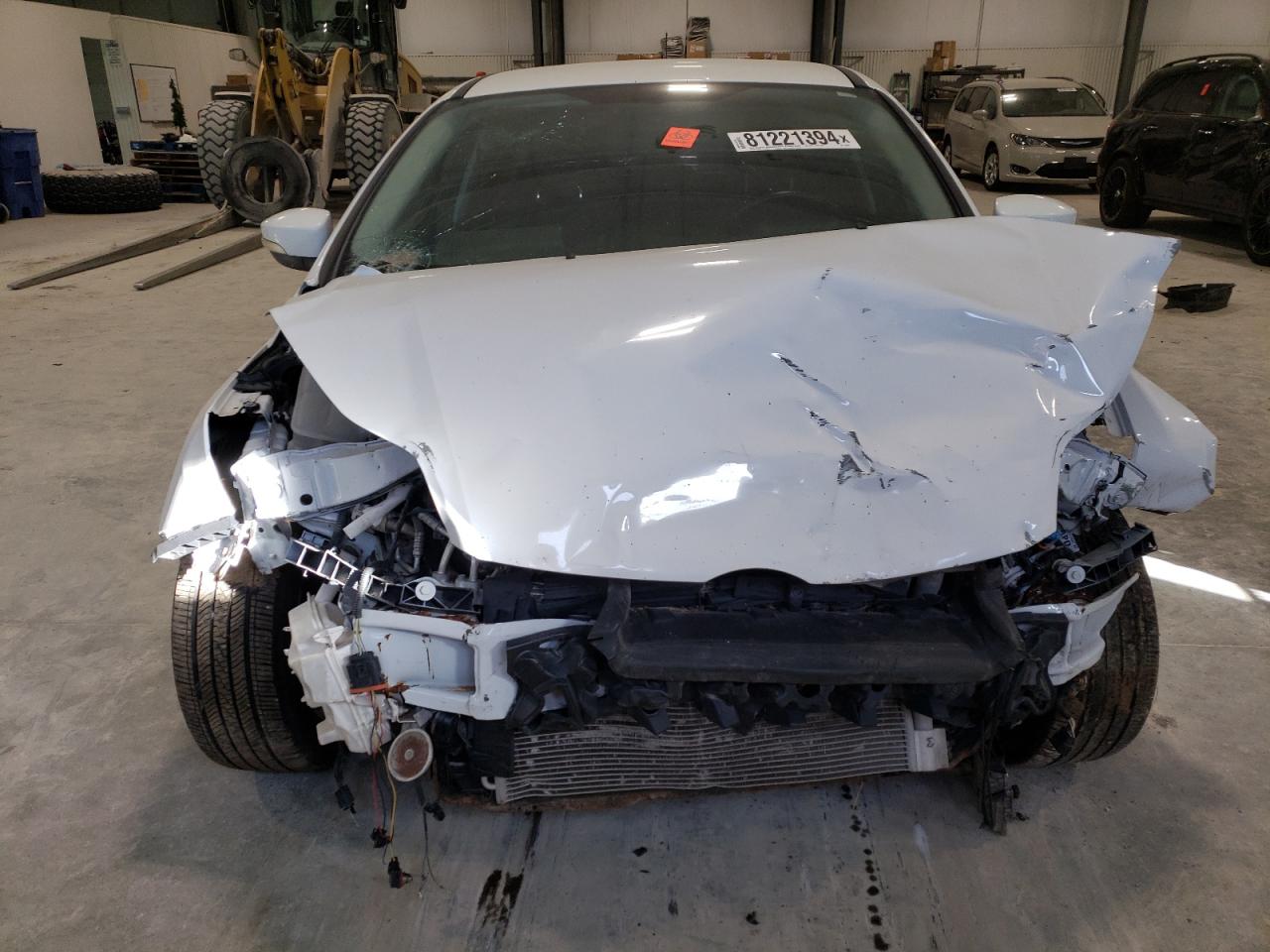 2012 Ford Focus VIN 1FAHP3M29CL358380 Copart auction photo, front end damage thumbnail 5