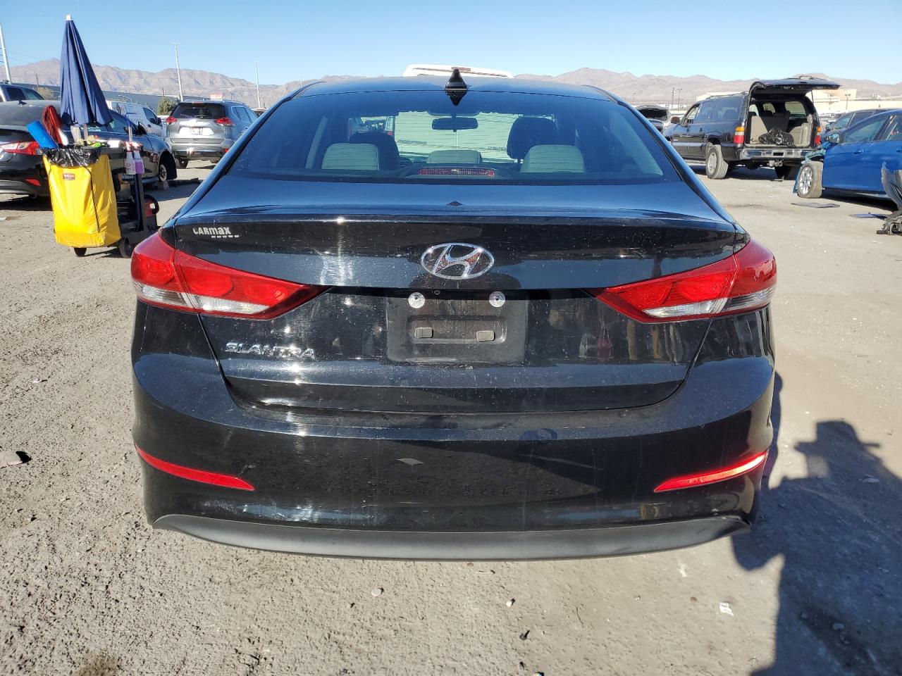 2017 Hyundai Elantra VIN 5NPD84LF1HH121863 Copart auction photo, vandalism damage thumbnail 6