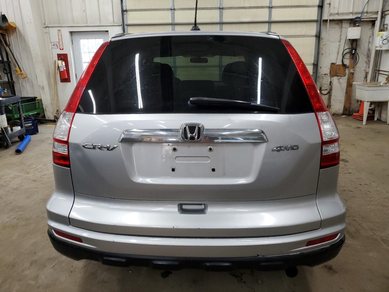 2010 Honda CR-V VIN 5J6RE4H72AL102394 Copart auction photo, side damage thumbnail 6