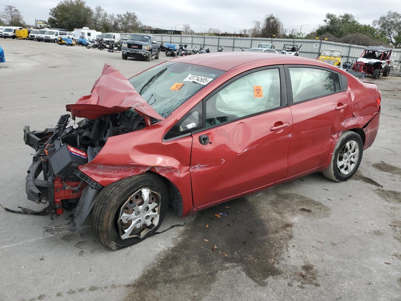 2013 KIA Rio VIN KNADM4A34D6315924