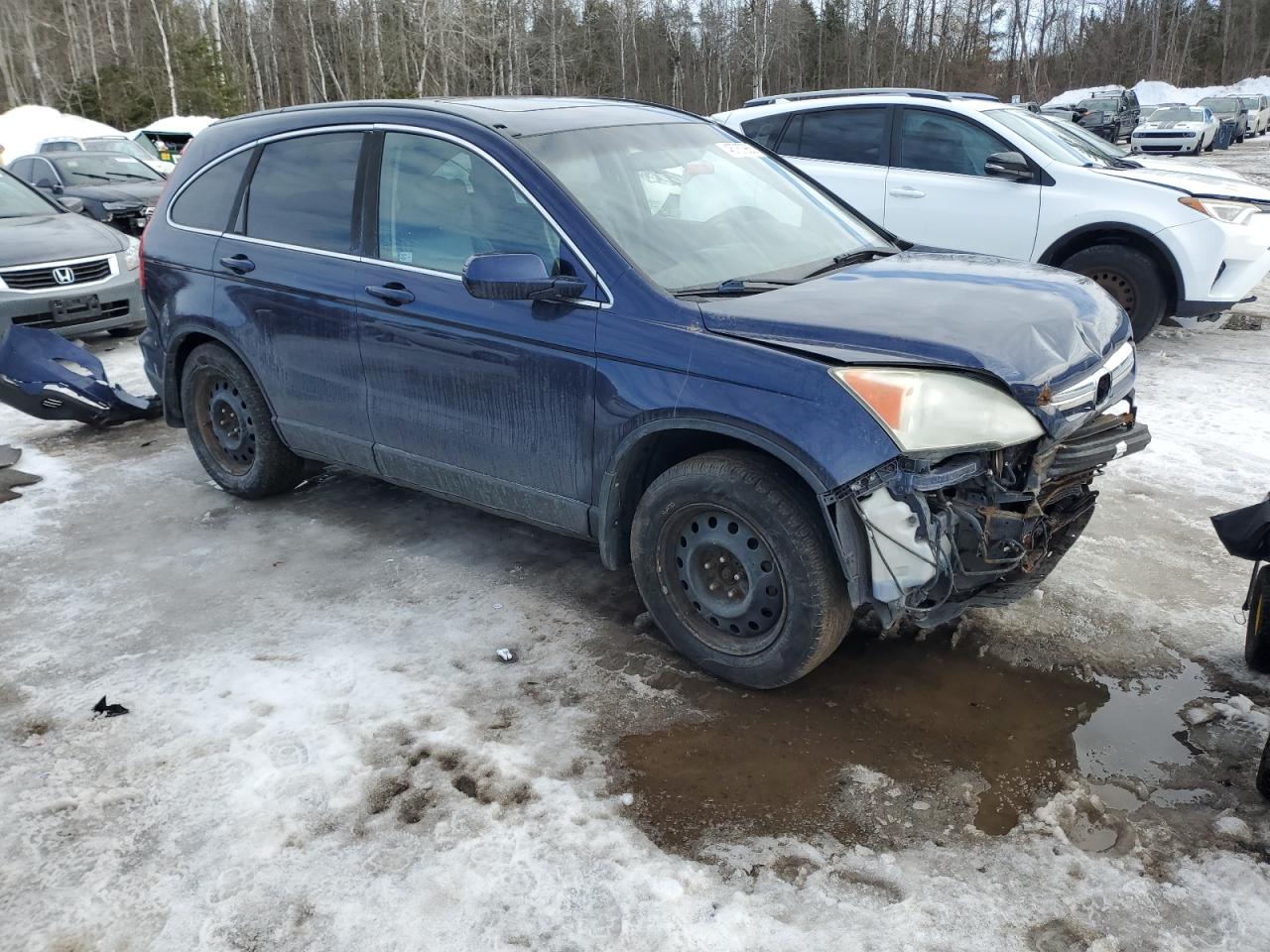 2007 Honda CR-V VIN 5J6RE48737L818035 Copart auction photo, front end damage thumbnail 4
