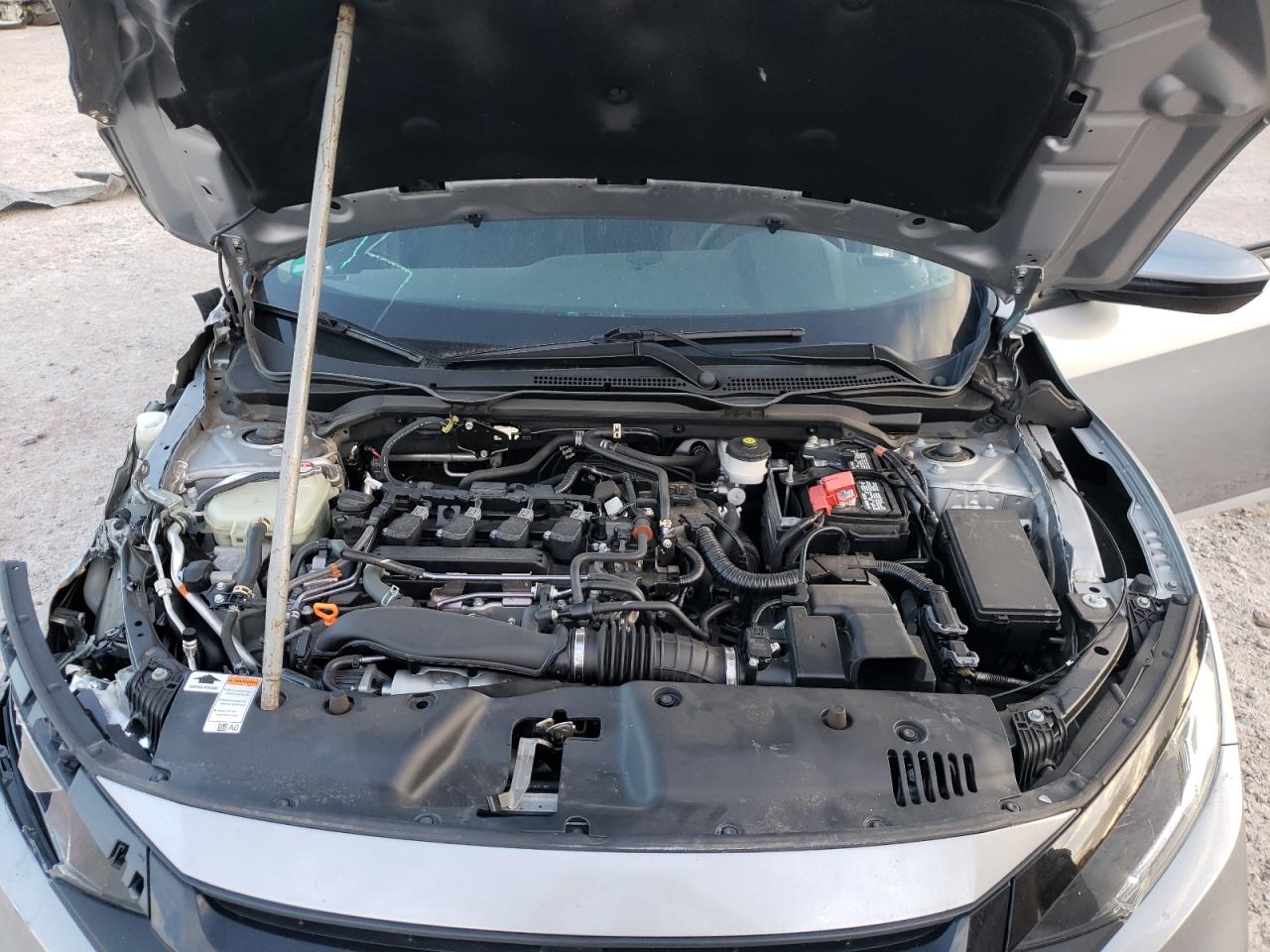 2021 Honda Civic VIN 19XFC1F36ME003815 Copart auction photo, side damage thumbnail 11