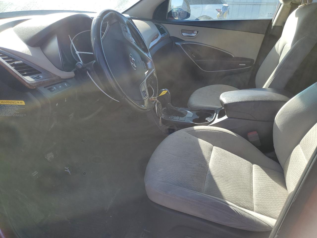 2014 Hyundai Santa Fe VIN KM8SMDHFXEU069724 Copart auction photo, side damage thumbnail 7