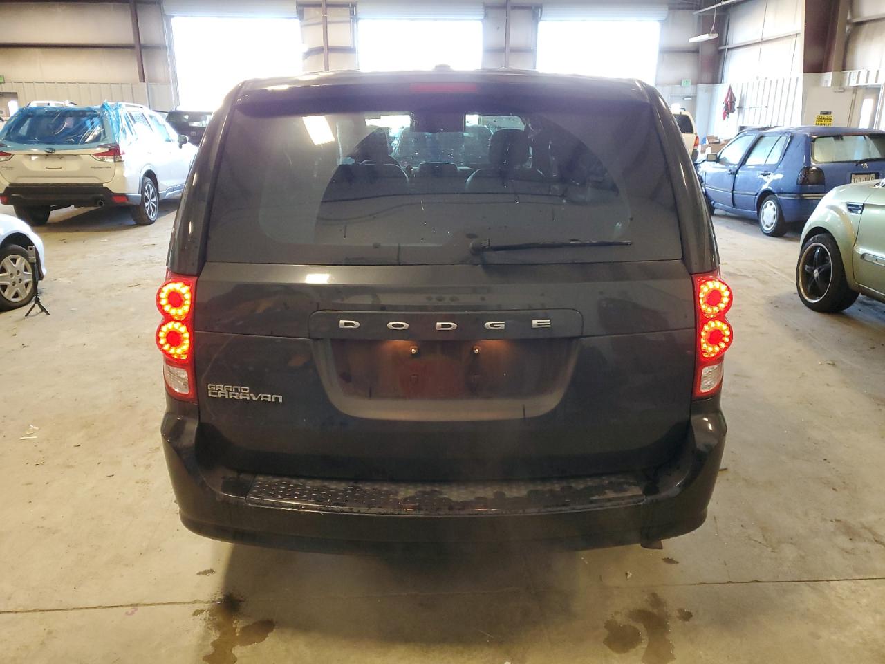2016 Dodge Caravan VIN 2C4RDGCG1GR337239 Copart auction photo, side damage thumbnail 6