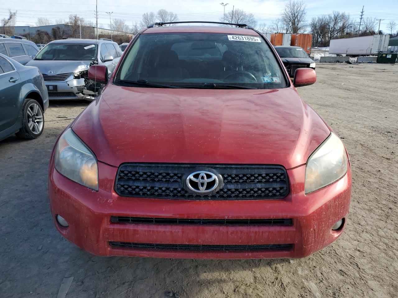2008 Toyota RAV 4 VIN JTMBD32V686086687 Copart auction photo, rear end damage thumbnail 5