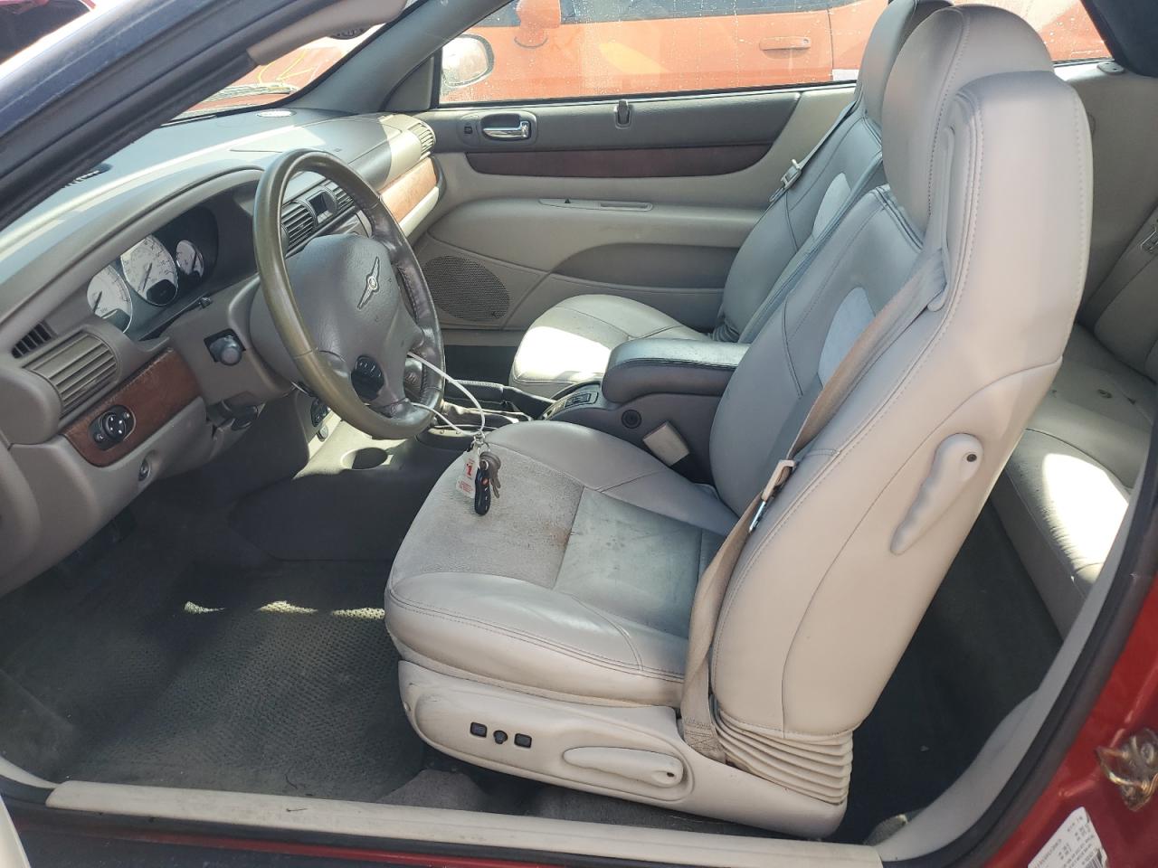 2006 Chrysler Sebring VIN 1C3EL65R36N236648 Copart auction photo, water/flood damage thumbnail 7