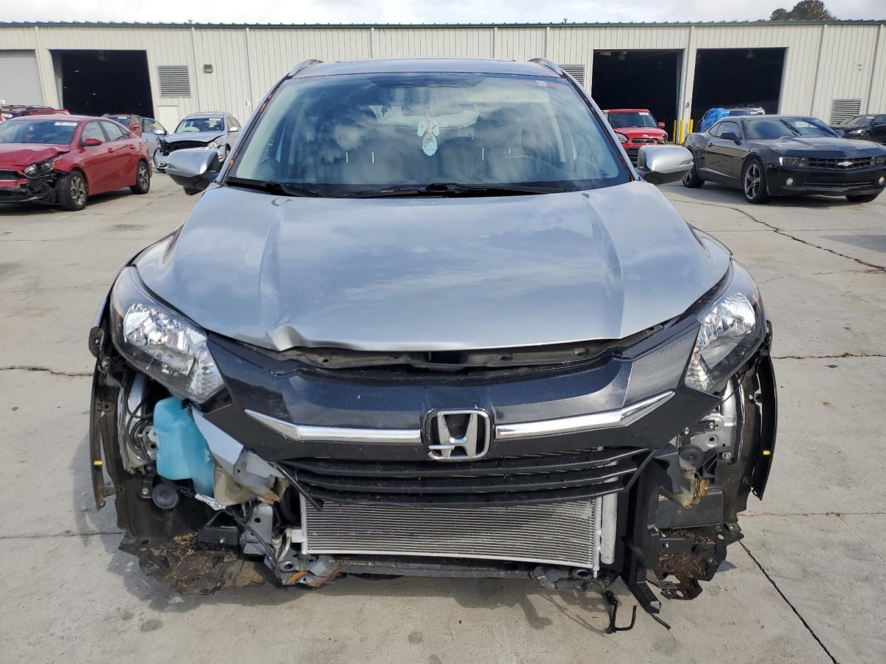 2017 Honda HR-V VIN 3CZRU5H70HM711579 Copart auction photo, front end damage thumbnail 5