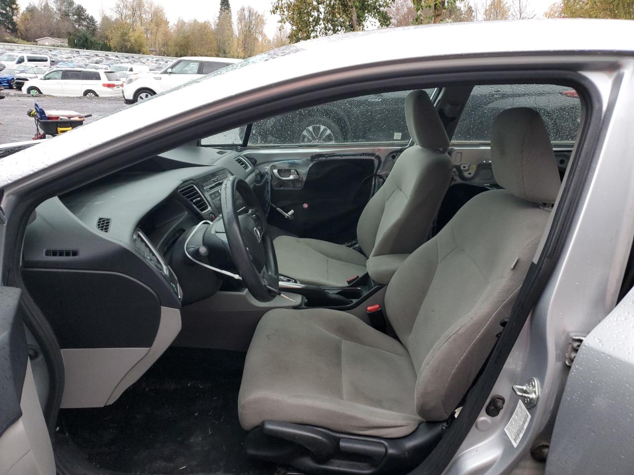 2013 Honda Civic VIN 19XFB2F89DE232817 Copart auction photo, front end / rear end damage thumbnail 7
