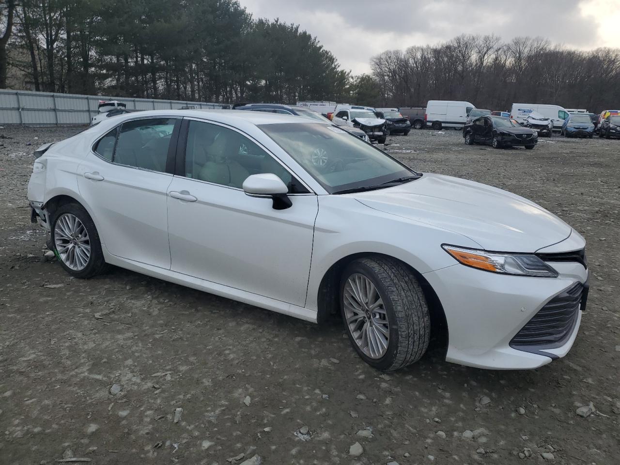 2018 Toyota Camry VIN 4T1B11HK6JU130209 Copart auction photo, rear end damage thumbnail 4