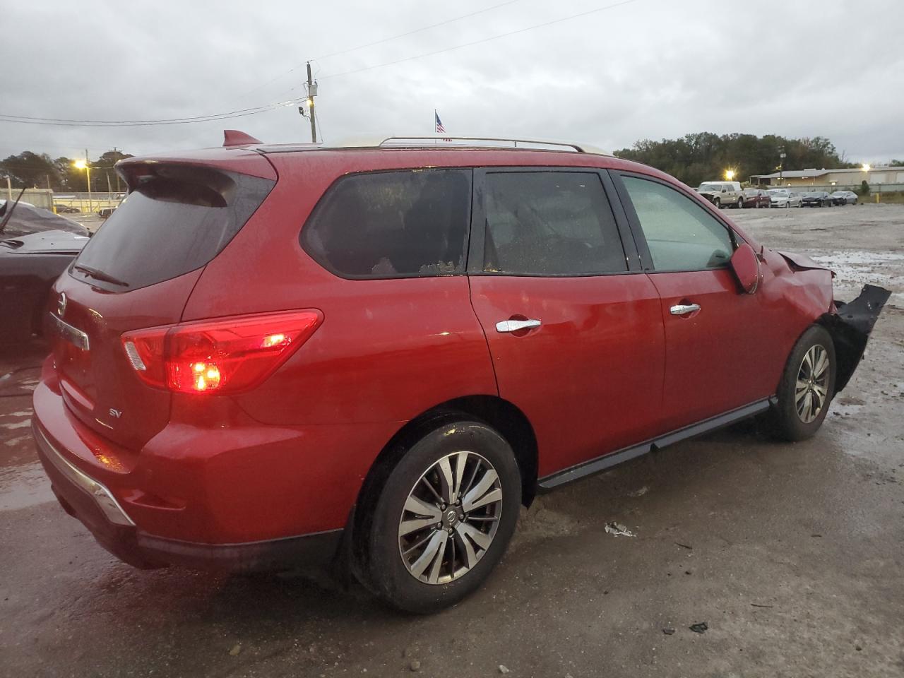 2019 Nissan Pathfinder VIN 5N1DR2MN5KC646978 Copart auction photo, front end damage thumbnail 3