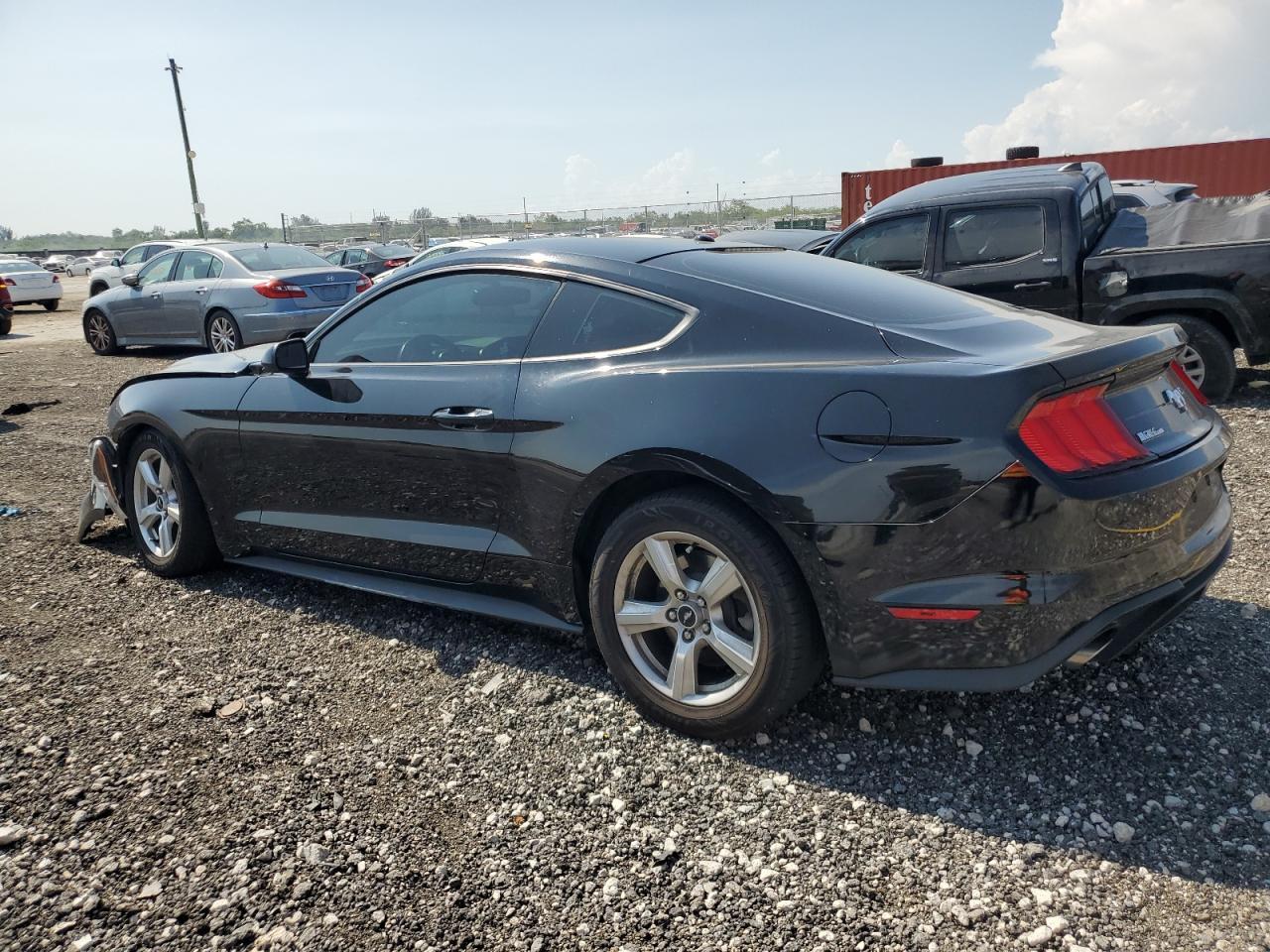 2019 Ford Mustang VIN 1FA6P8TH4K5111846 Copart auction photo, mechanical / front end damage thumbnail 2