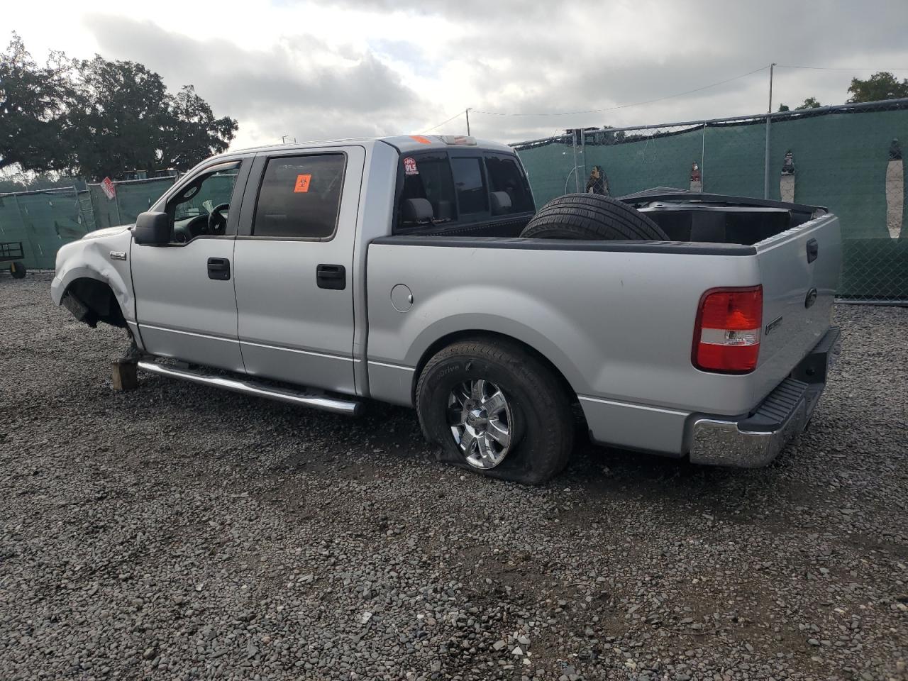 2008 Ford F-150 VIN 1FTRW12W28FB03362 Copart auction photo, all over damage thumbnail 2