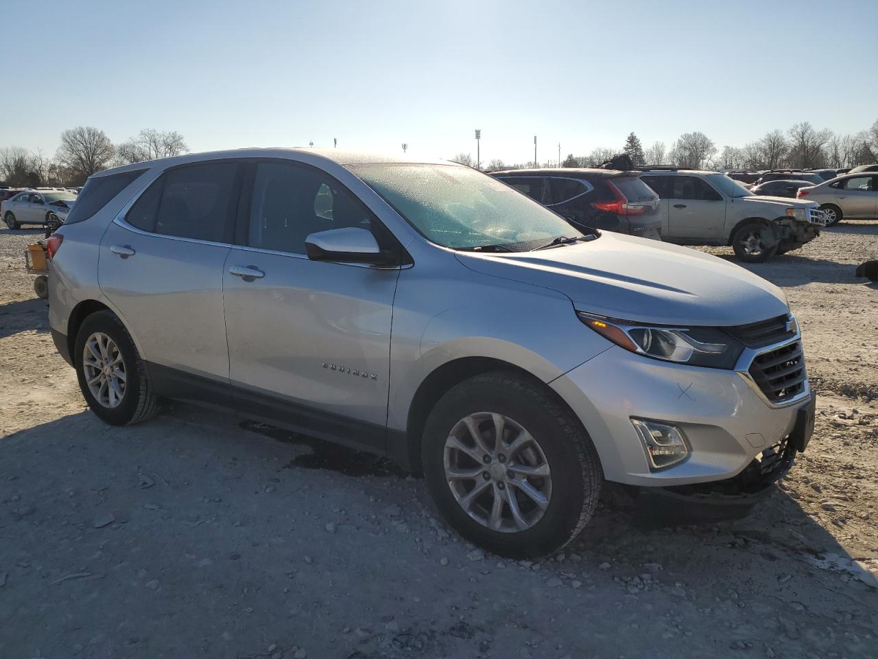 2018 Chevrolet Equinox VIN 2GNAXJEV7J6202926 Copart auction photo, front end damage thumbnail 4