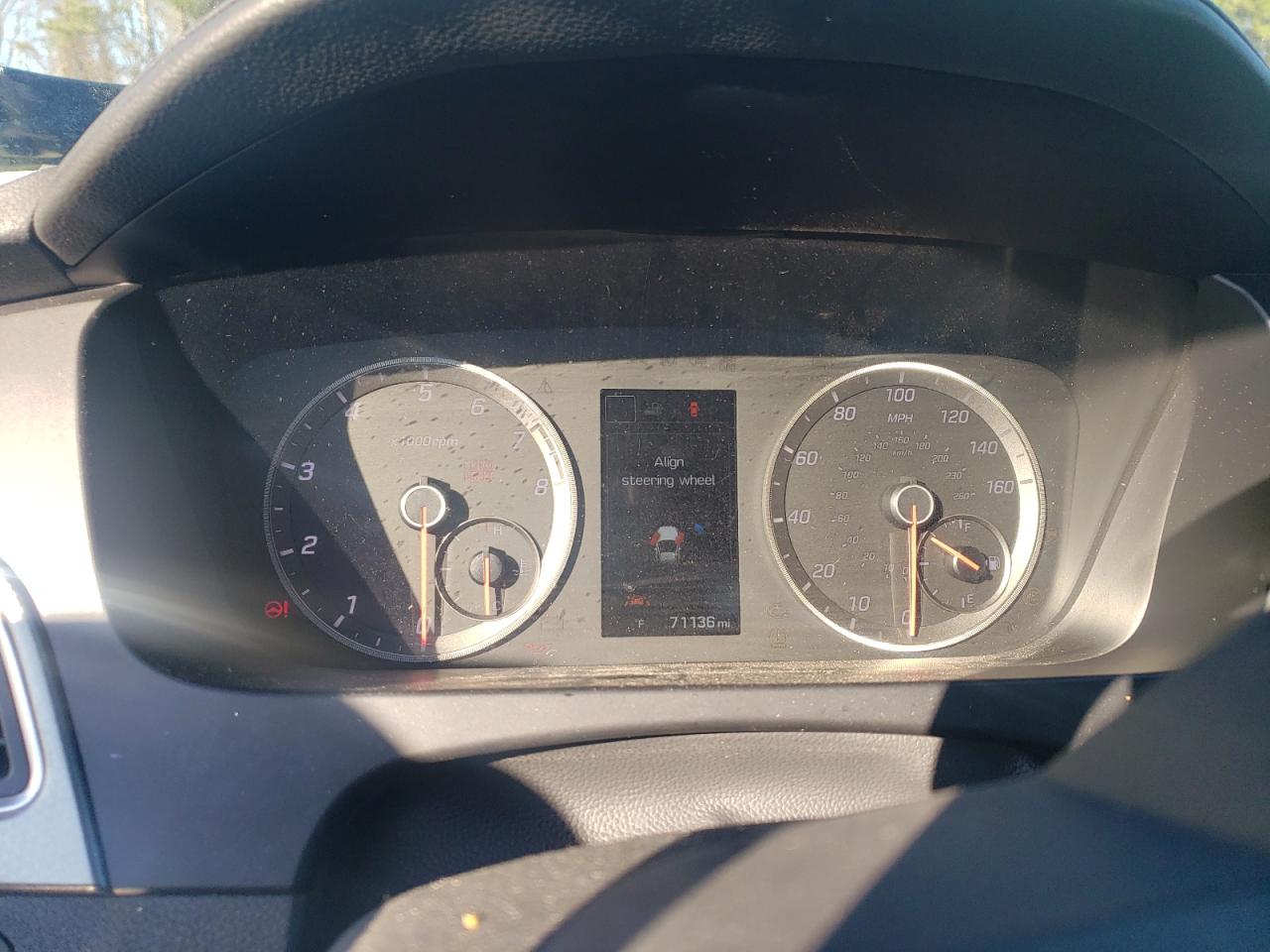 2015 Hyundai Sonata VIN 5NPE34AB3FH133478 Copart auction photo, front end damage thumbnail 9